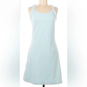 Patagonia beautiful solid sky blue active sleeveless dress